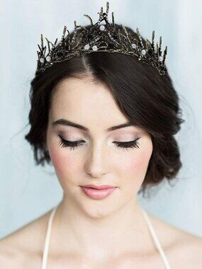 Queen Crown for Women Crystal Princess Tiaras Rhinestone Wedding Tiara